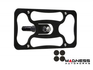 Jaguar F-PACE Front License Plate Mount - Platypus (2017-2026)